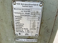 1954 veb bt 16 kolomboormachine - afbeelding 1 van  14
