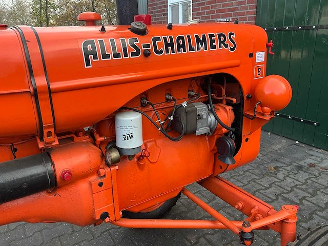 1955 allis chalmers oldtimer tractor - afbeelding 8 van  30