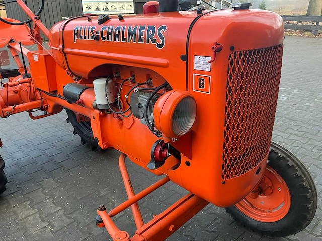 1955 allis chalmers oldtimer tractor - afbeelding 4 van  30