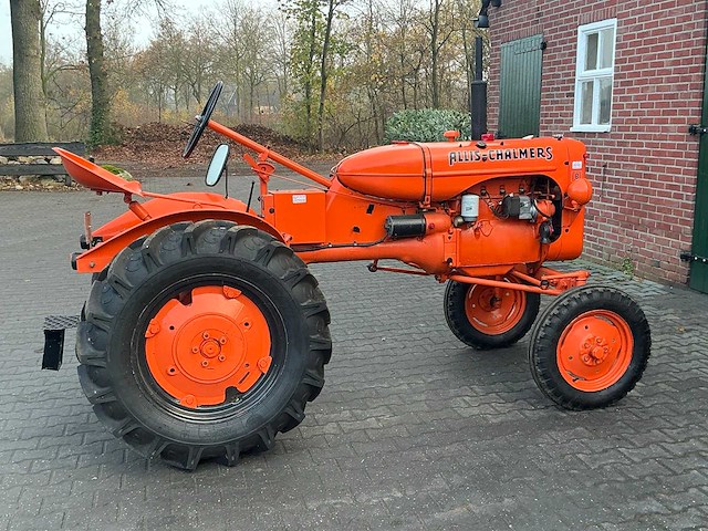 1955 allis chalmers oldtimer tractor - afbeelding 27 van  30