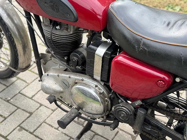 1955 ariel nh350cc motorfiets - afbeelding 4 van  13
