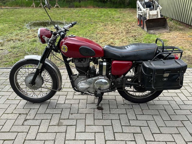 1955 ariel nh350cc motorfiets - afbeelding 6 van  13