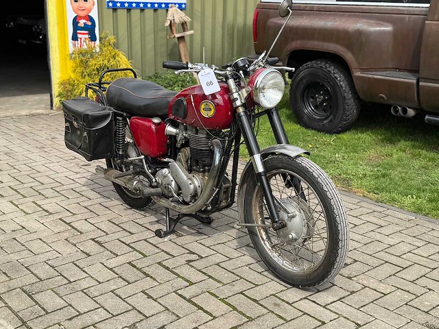 1955 ariel nh350cc motorfiets - afbeelding 11 van  13