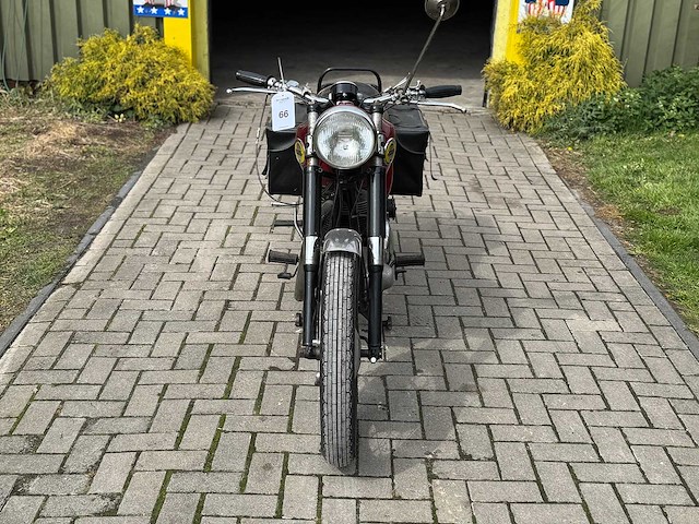 1955 ariel nh350cc motorfiets - afbeelding 12 van  13