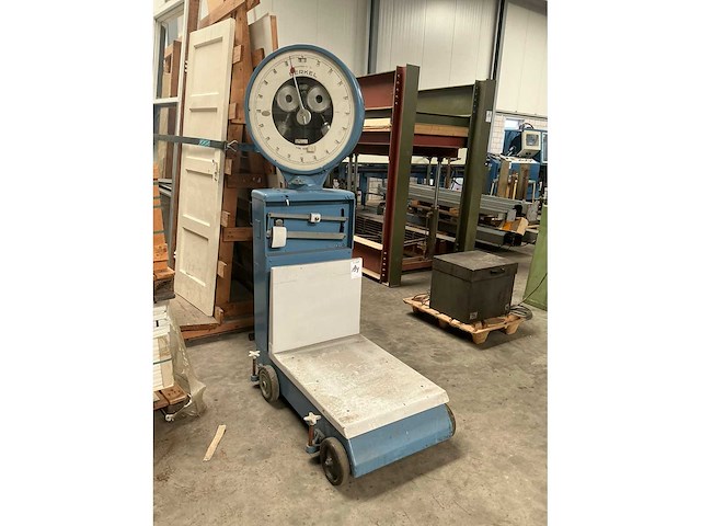 1955 berkel 1000 weegschaal - afbeelding 2 van  9