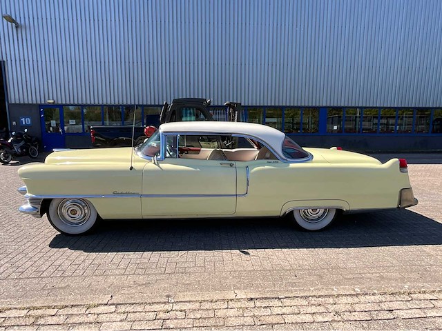 1955 cadillac coupe de ville oldtimer - afbeelding 44 van  46