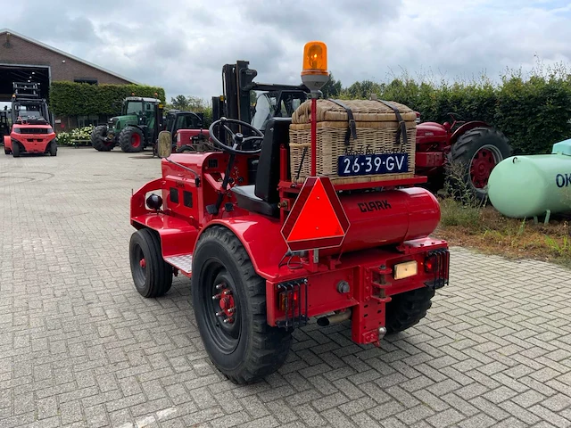 1955 clark fct-30 oldtimer tractor lpg/benzine - afbeelding 20 van  25