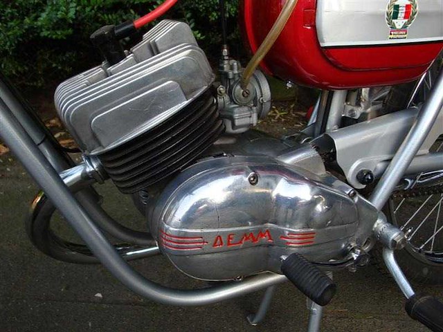 1955 demm 50cc moped #4 | italian classic moped - afbeelding 5 van  9