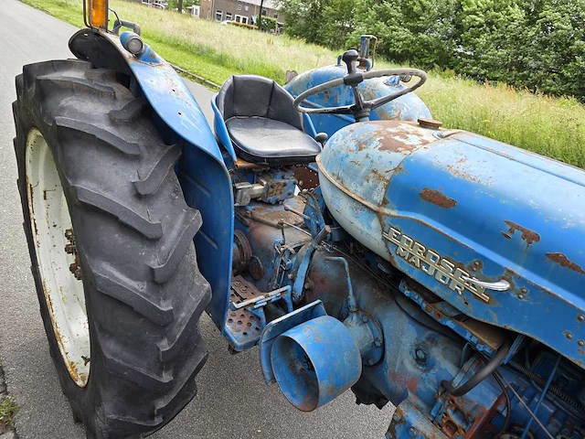 1955 fordson major oldtimer tractor - afbeelding 19 van  19