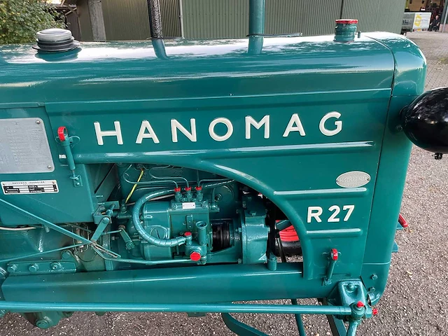 1955 hanomag r27 oldtimer tractor - afbeelding 8 van  58