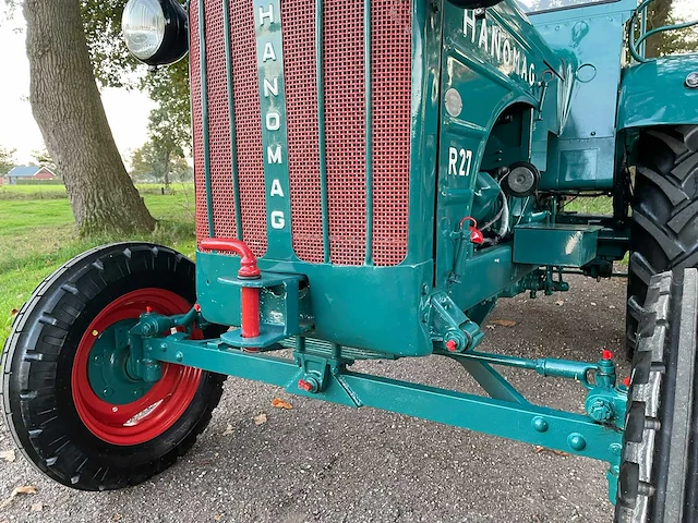 1955 hanomag r27 oldtimer tractor - afbeelding 11 van  58