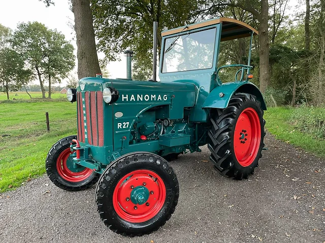 1955 hanomag r27 oldtimer tractor - afbeelding 1 van  58
