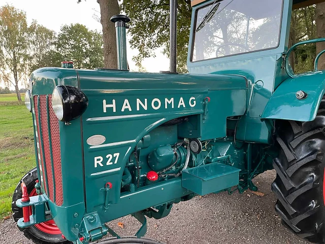 1955 hanomag r27 oldtimer tractor - afbeelding 25 van  58