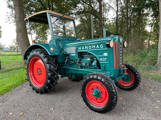 1955 hanomag r27 oldtimer tractor - afbeelding 27 van  58
