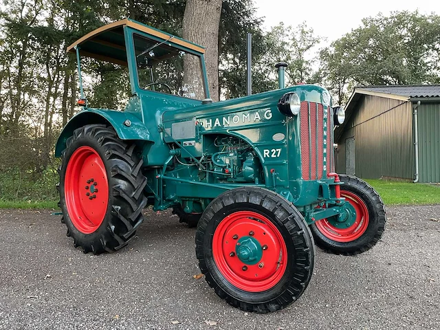 1955 hanomag r27 oldtimer tractor - afbeelding 28 van  58