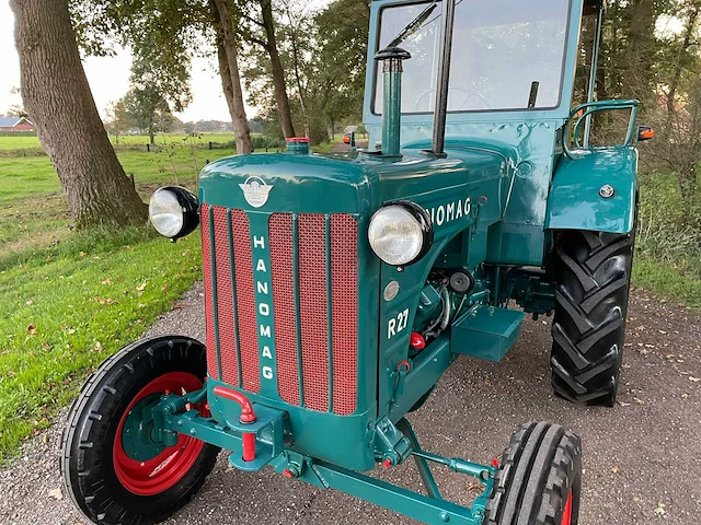 1955 hanomag r27 oldtimer tractor - afbeelding 30 van  58