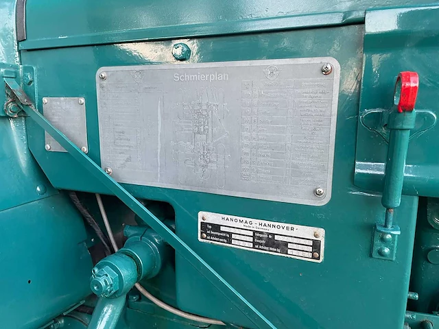 1955 hanomag r27 oldtimer tractor - afbeelding 53 van  58