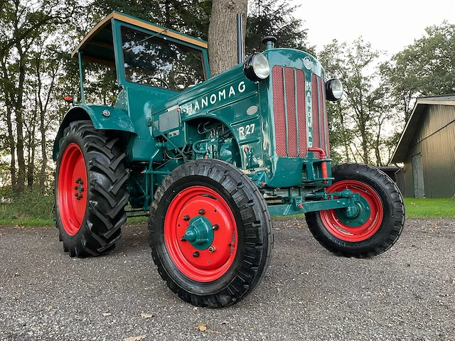 1955 hanomag r27 oldtimer tractor - afbeelding 56 van  58