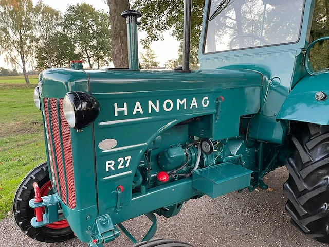 1955 hanomag r27 oldtimer tractor - afbeelding 58 van  58