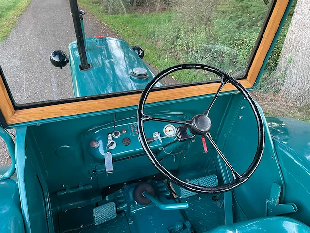 1955 hanomag r27 oldtimer tractor - afbeelding 4 van  58
