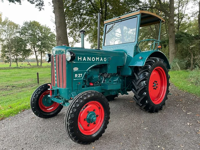 1955 hanomag r27 oldtimer tractor - afbeelding 9 van  58