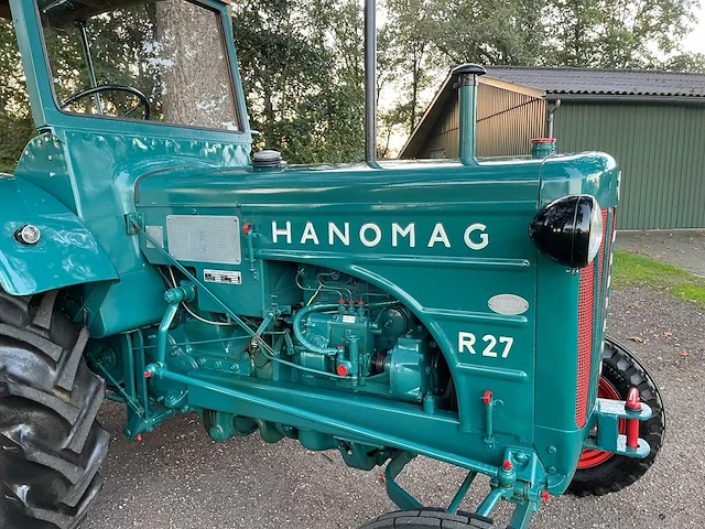 1955 hanomag r27 oldtimer tractor - afbeelding 14 van  58