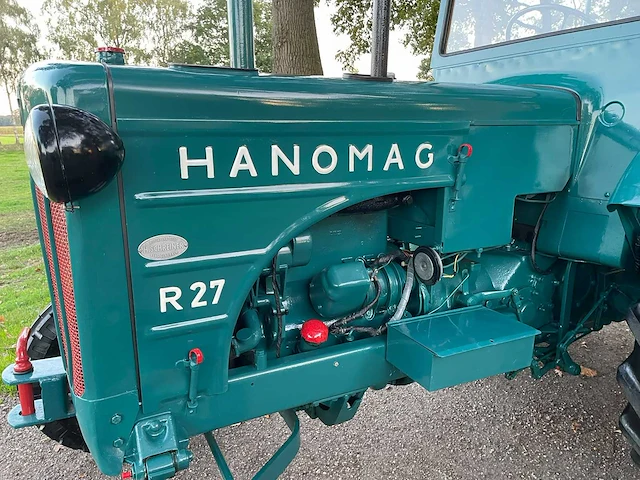 1955 hanomag r27 oldtimer tractor - afbeelding 37 van  58