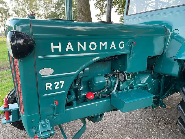 1955 hanomag r27 oldtimer tractor - afbeelding 41 van  58