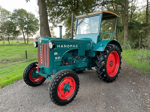 1955 hanomag r27 oldtimer tractor - afbeelding 43 van  58