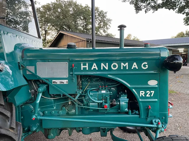 1955 hanomag r27 oldtimer tractor - afbeelding 23 van  58