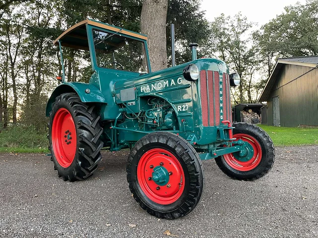 1955 hanomag r27 oldtimer tractor - afbeelding 1 van  58