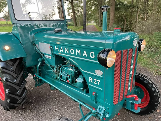1955 hanomag r27 oldtimer tractor - afbeelding 26 van  58