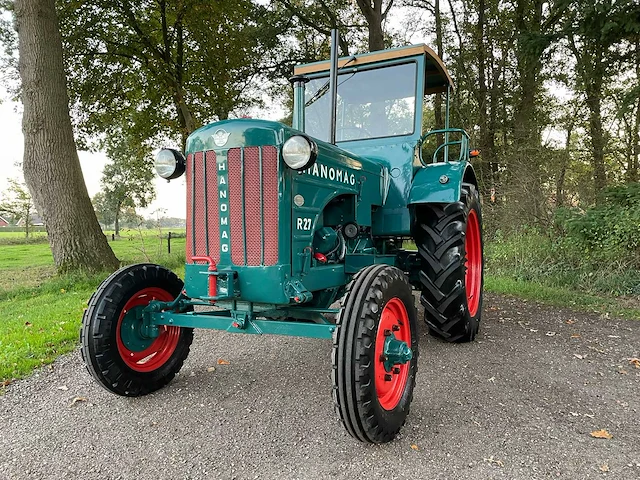 1955 hanomag r27 oldtimer tractor - afbeelding 35 van  58
