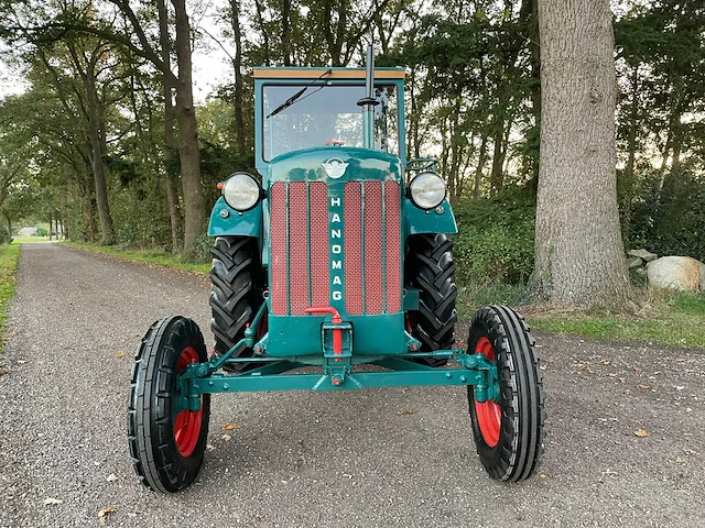 1955 hanomag r27 oldtimer tractor - afbeelding 36 van  58