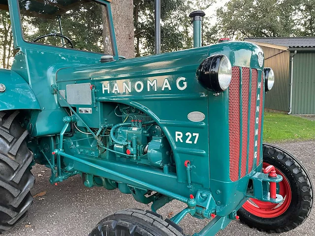1955 hanomag r27 oldtimer tractor - afbeelding 39 van  58