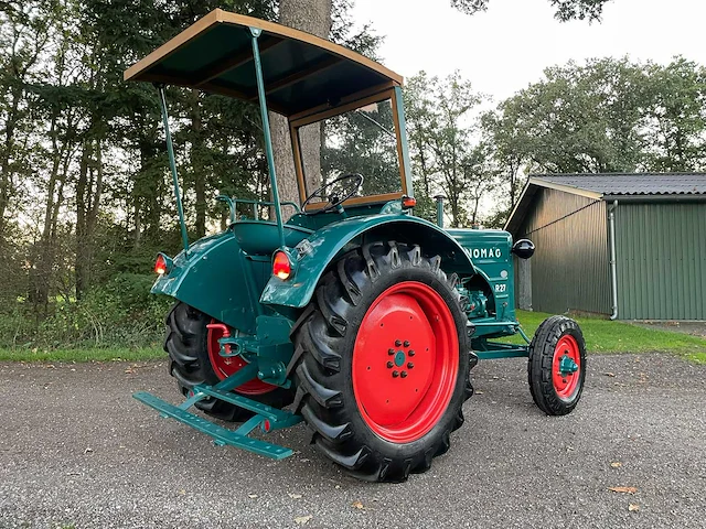 1955 hanomag r27 oldtimer tractor - afbeelding 52 van  58