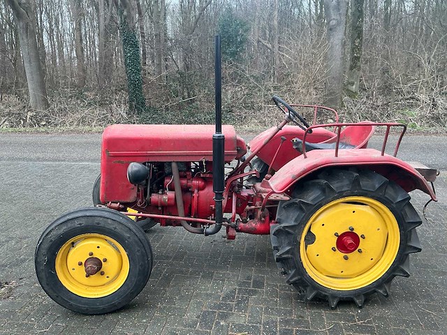 1955 hela lanz d112 oldtimer tractor - afbeelding 14 van  16