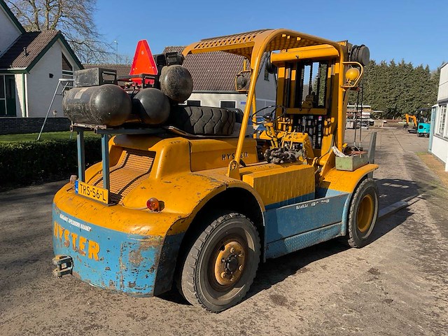 1955 hyster h100-caf48 vorkheftruck - afbeelding 8 van  14