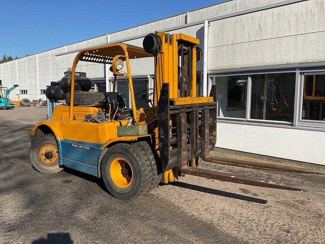 1955 hyster h100-caf48 vorkheftruck - afbeelding 9 van  14