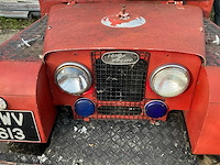 1955 land rover 80 series 1 brandweervoertuig 4x4 - afbeelding 15 van  33
