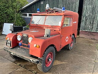 1955 land rover 80 series 1 brandweervoertuig 4x4