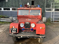 1955 land rover 80 series 1 brandweervoertuig 4x4 - afbeelding 2 van  33