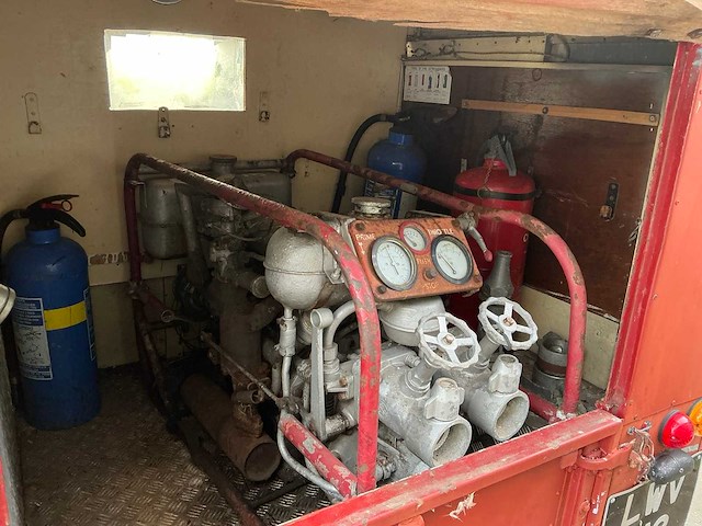 1955 land rover 80 series 1 brandweervoertuig 4x4 - afbeelding 7 van  33