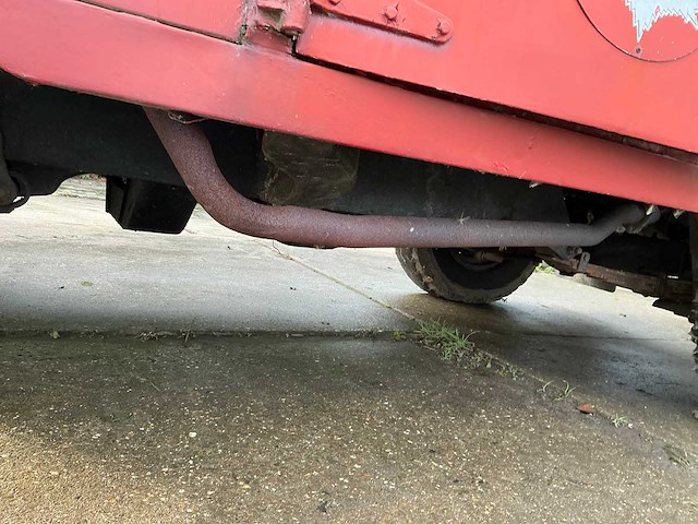 1955 land rover 80 series 1 brandweervoertuig 4x4 - afbeelding 4 van  33