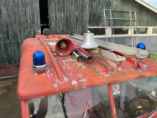 1955 land rover 80 series 1 brandweervoertuig 4x4 - afbeelding 6 van  33