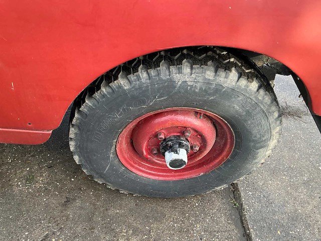 1955 land rover 80 series 1 brandweervoertuig 4x4 - afbeelding 7 van  33