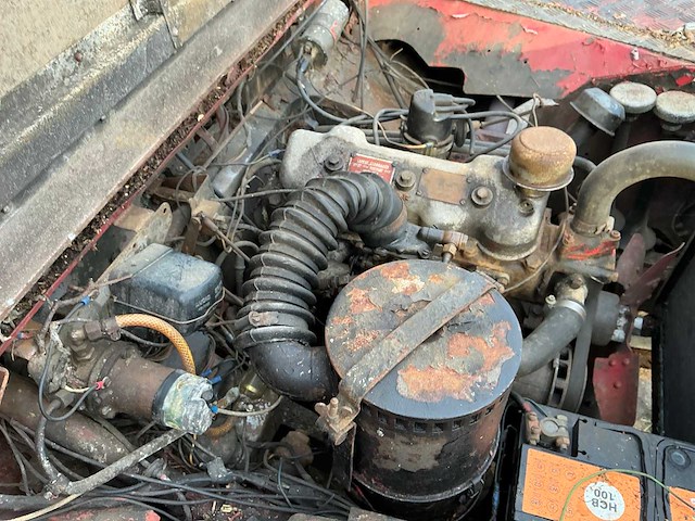 1955 land rover 80 series 1 brandweervoertuig 4x4 - afbeelding 29 van  33