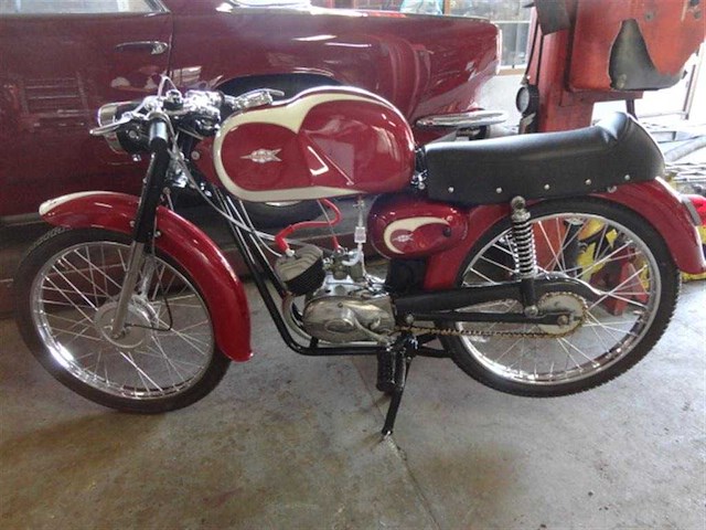 1955 malaguti 50cc | italian classic moped - afbeelding 4 van  13