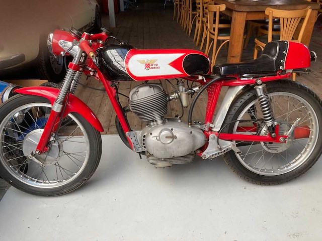 1955 moto morini settebello 175cc | italian classic motorcycle - afbeelding 3 van  4