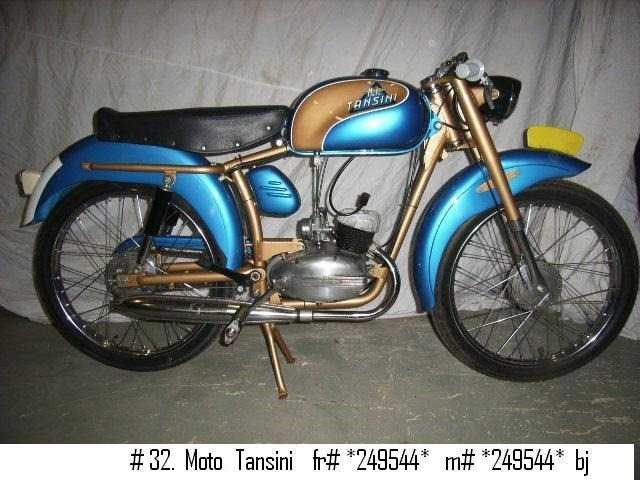 1955 moto tansini grillo export 4v | italian classic moped - afbeelding 3 van  10